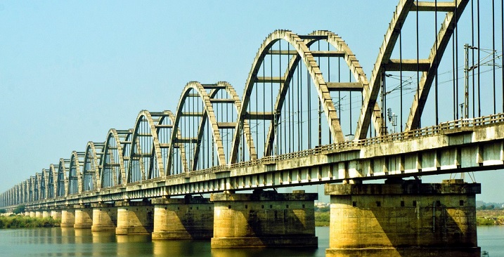 Godavari Bridge- Side View